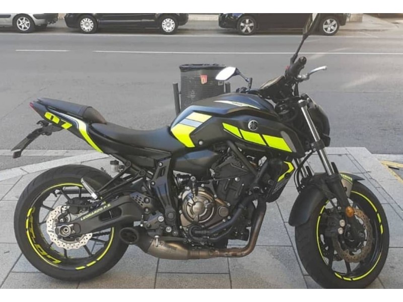 Yamaha MT07 - a partir de 2019